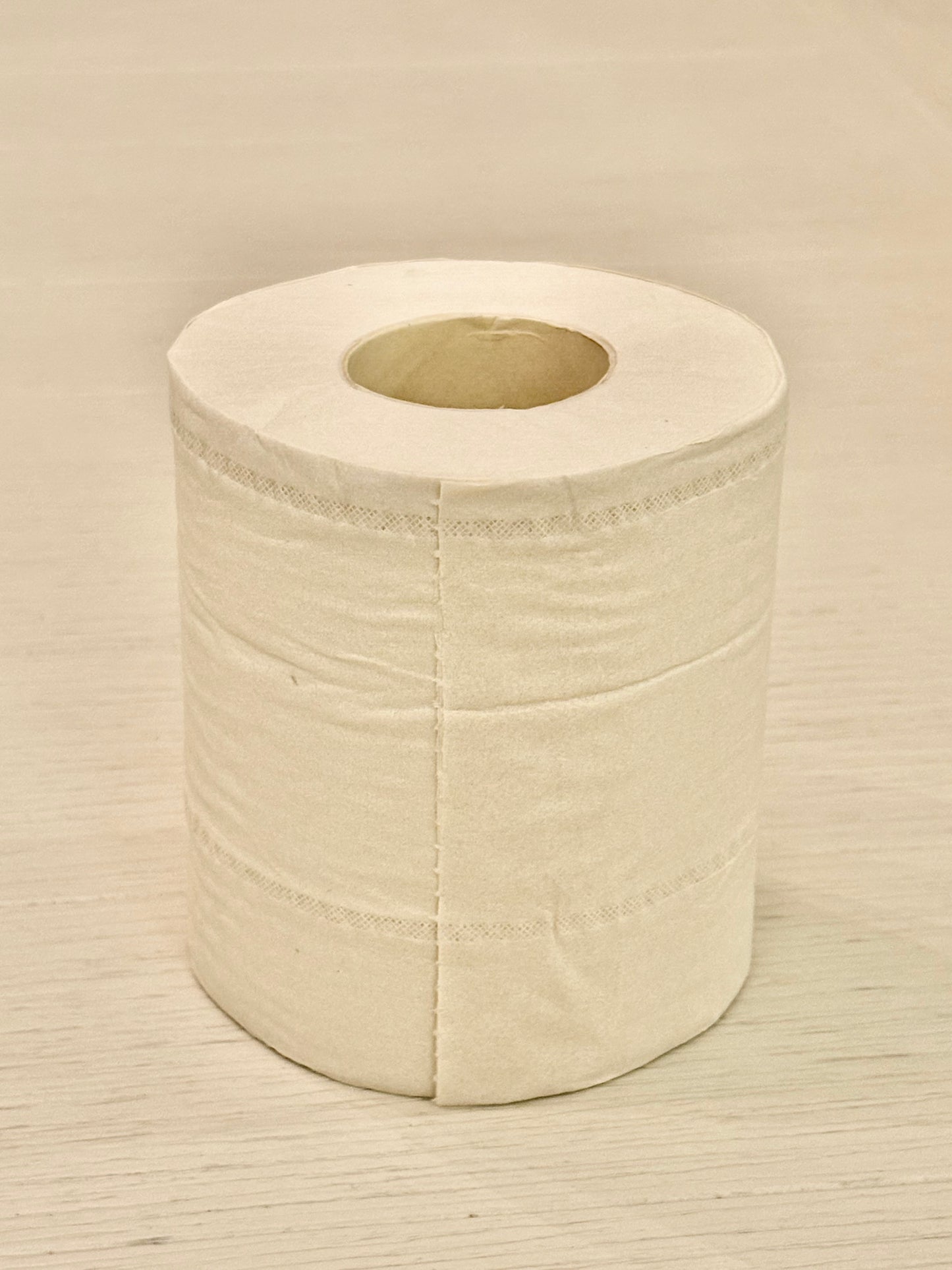 Unbleached Bamboo Toilet Paper, 3-Ply, Septic safe, 208 Sheets Each Roll