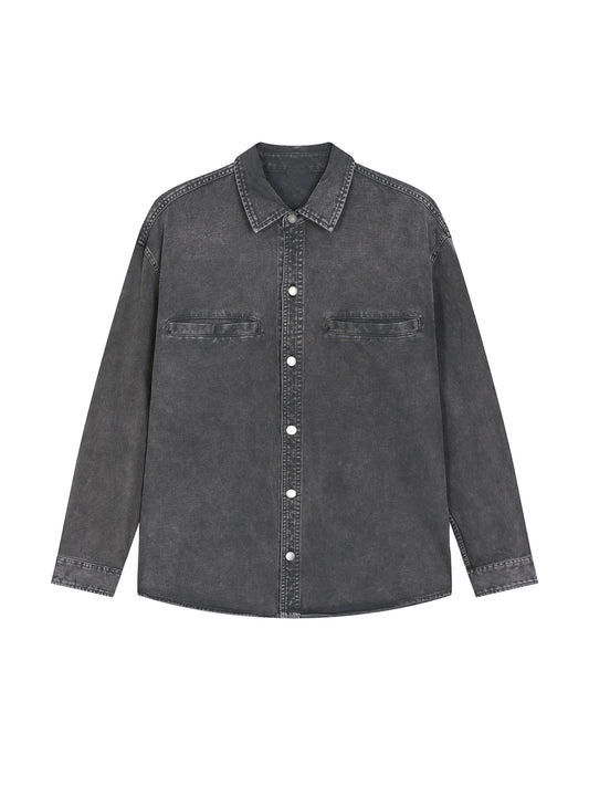 Denim Vintage Washed Heavyweight Jacket