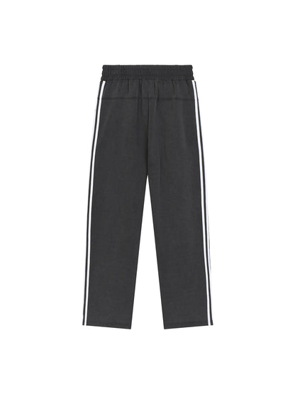 Snow Washed Triple Stripe Sweatpants