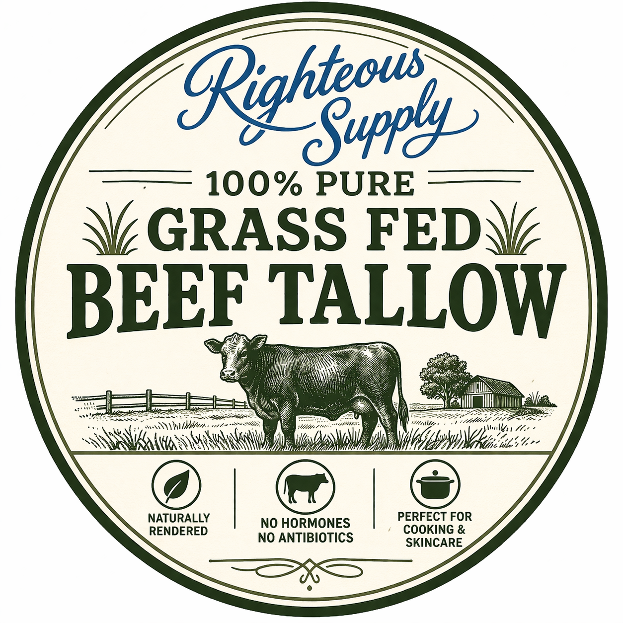 Grass Fed Beef Tallow